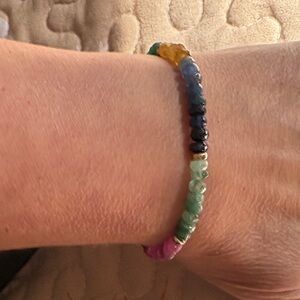 T.J.Maxx Rainbow Gemstone Bracelet